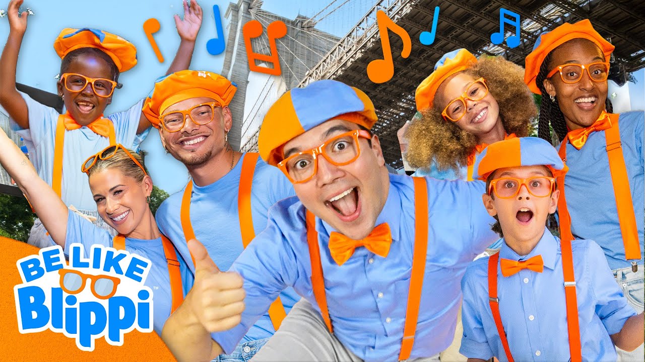 NEW✨Curious Like Me! 🧡| Be Like Blippi!  Blippi Songs 🎶| Educational Songs For Kids img